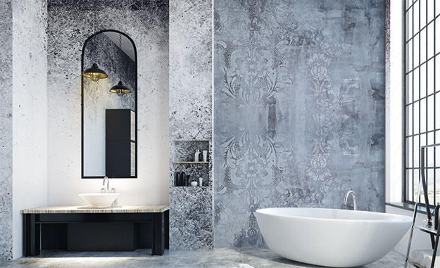 Calce Argilla im Badezimmer